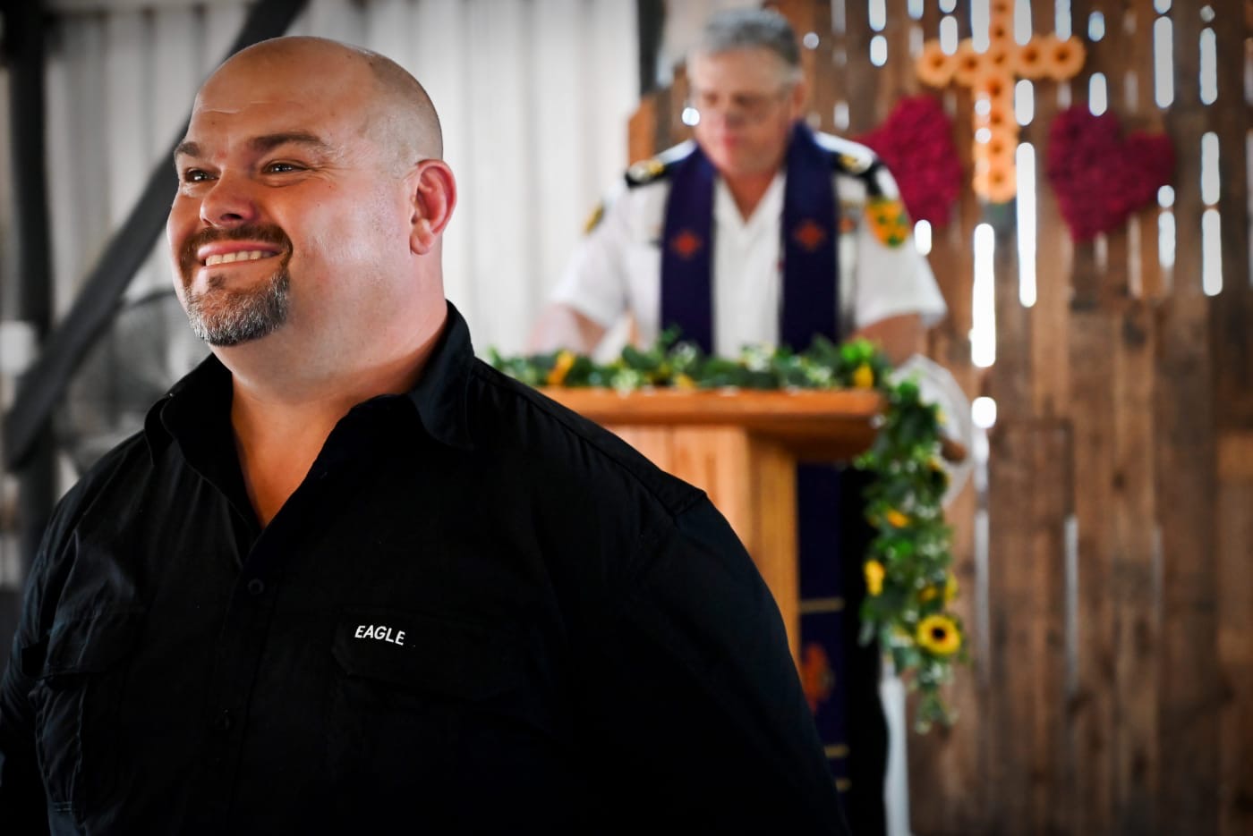 Wedding ceremony by Dr. Gerrit Rademeyer in Piketberg