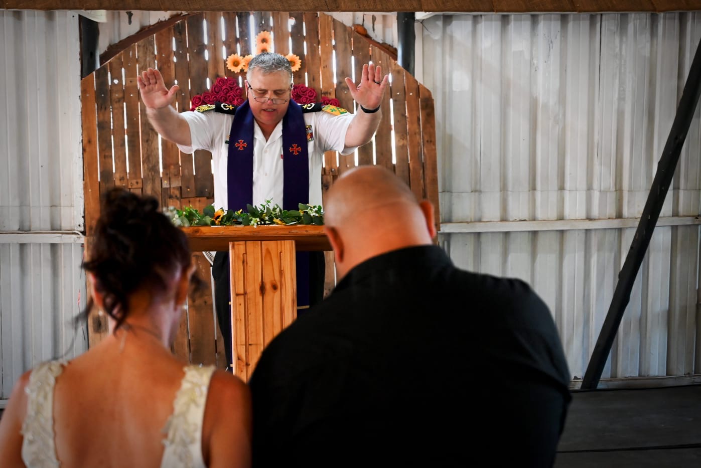 Wedding ceremony by Dr. Gerrit Rademeyer in Piketberg